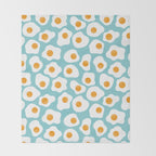Fried Eggs Throw Blanket Gallery Image 2