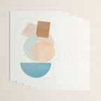 Soft Abstract Shapes 17 Wrapping Paper Gallery Image 3