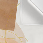 Soft Abstract Shapes 17 Wall Tapestry Gallery Image 3