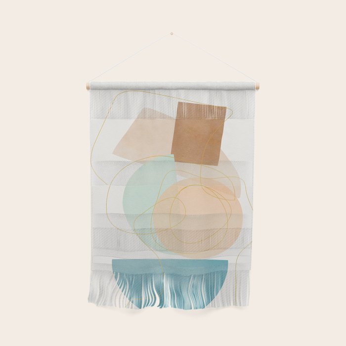 Soft Abstract Shapes 17 Wall Hanging Gallery Image 1