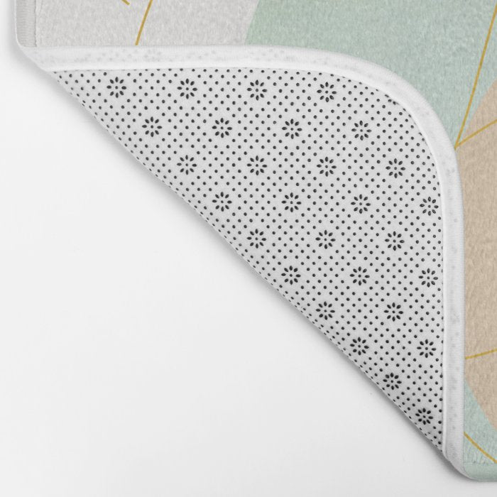 Soft Abstract Shapes 17 Bath Mat Gallery Image 2