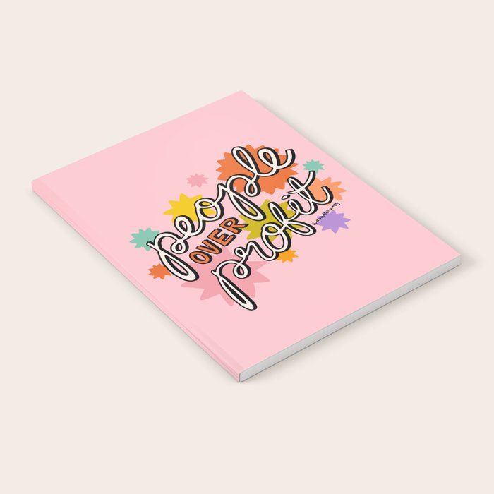 People Over Profit Notebook Gallery Image 2