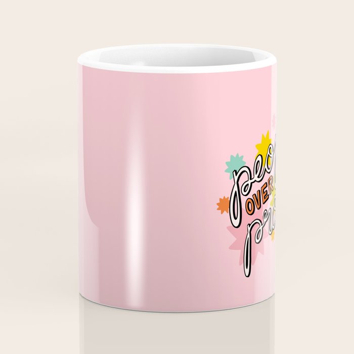 People Over Profit Coffee Mug Gallery Image 4