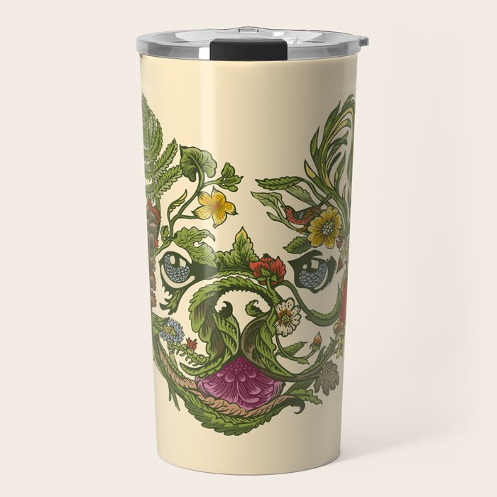 Botanical French Bulldog Travel Mug Gallery Image 1