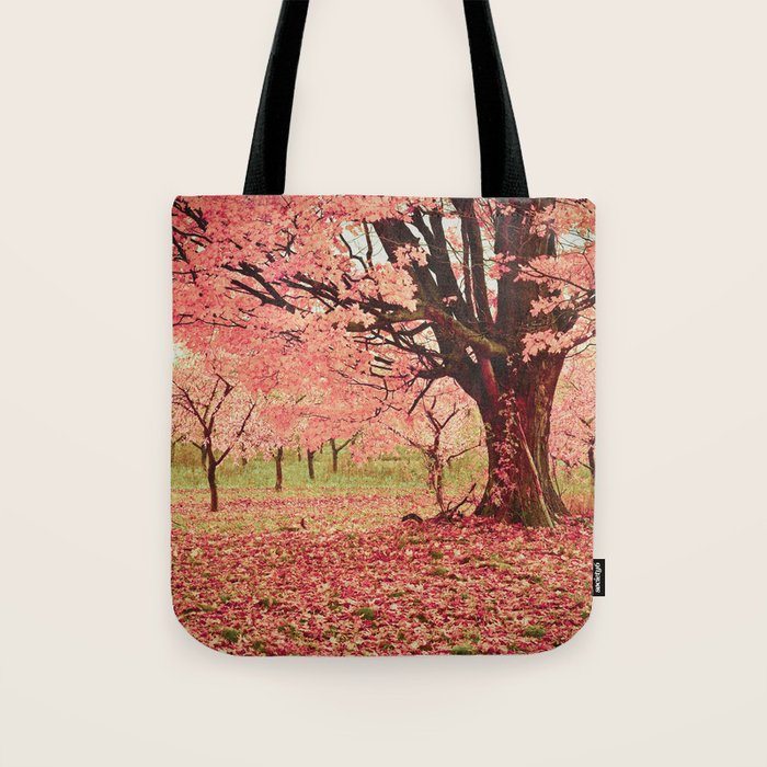 Wind and Leaves Tote Bag Gallery Image 1