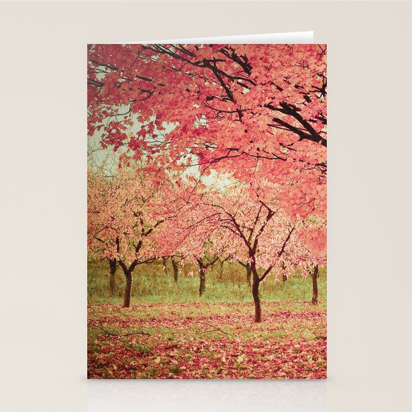 Wind and Leaves Stationery Card Gallery Image 2
