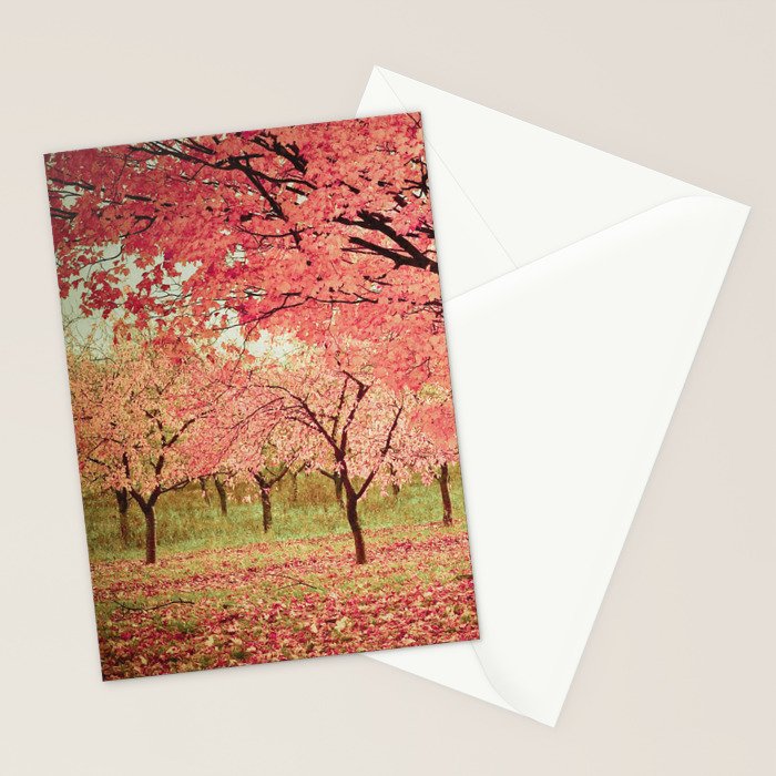 Wind and Leaves Stationery Card Gallery Image 2