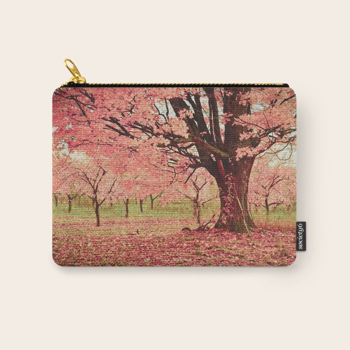 Wind and Leaves Carry All Pouch Gallery Image 1