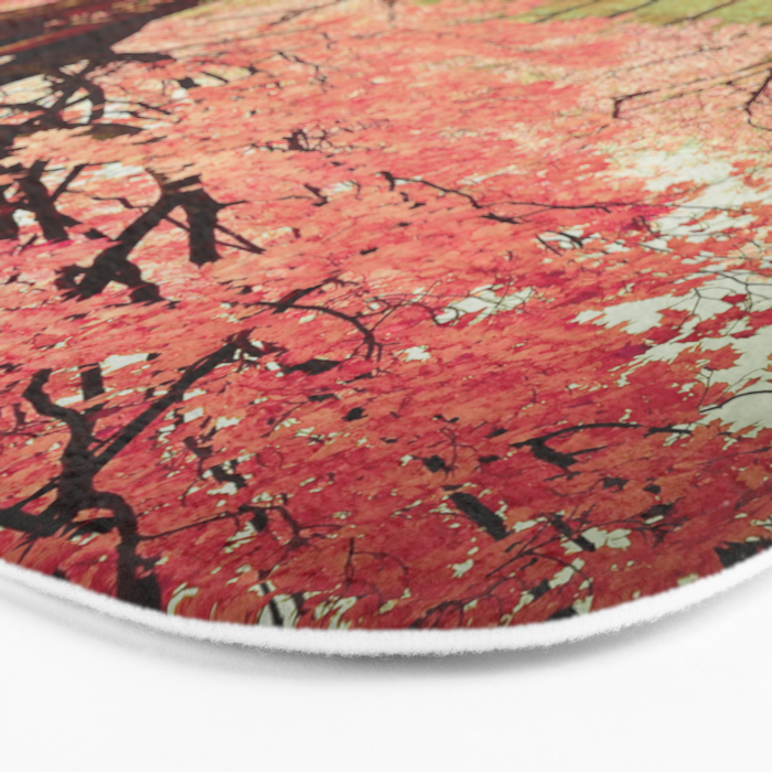 Wind and Leaves Bath Mat Gallery Image 3
