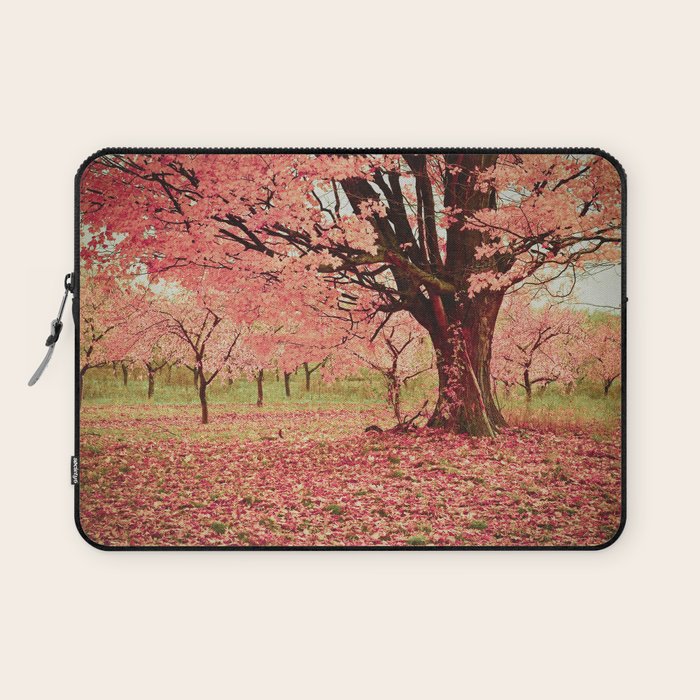 Wind and Leaves Laptop Sleeve Gallery Image 1