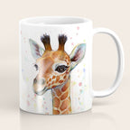 Giraffe Baby Watercolor Coffee Mug Gallery Image 1