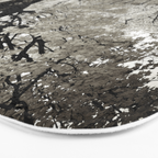 Wind and Leaves - B&W Bath Mat Gallery Image 3