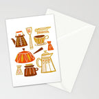 Mid Century Modern Kitchen Stationery Card Gallery Image 2