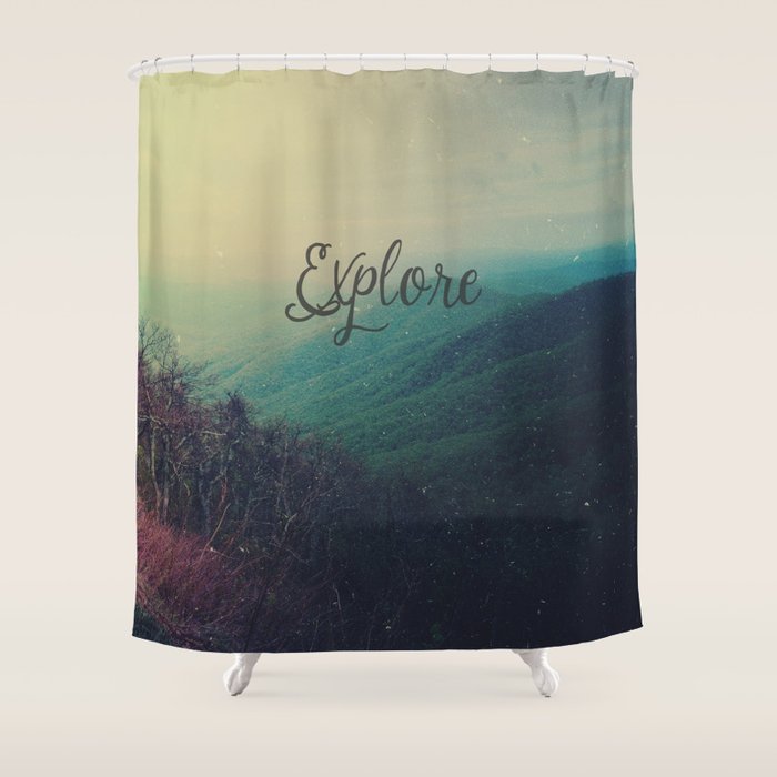 Explore Shower Curtain Gallery Image 1