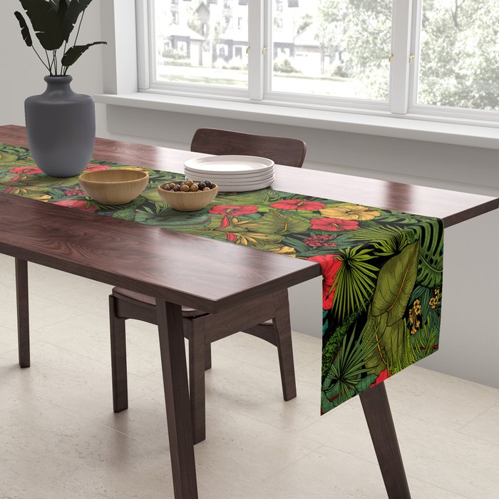 Tropical garden Table Runner Gallery Image 2