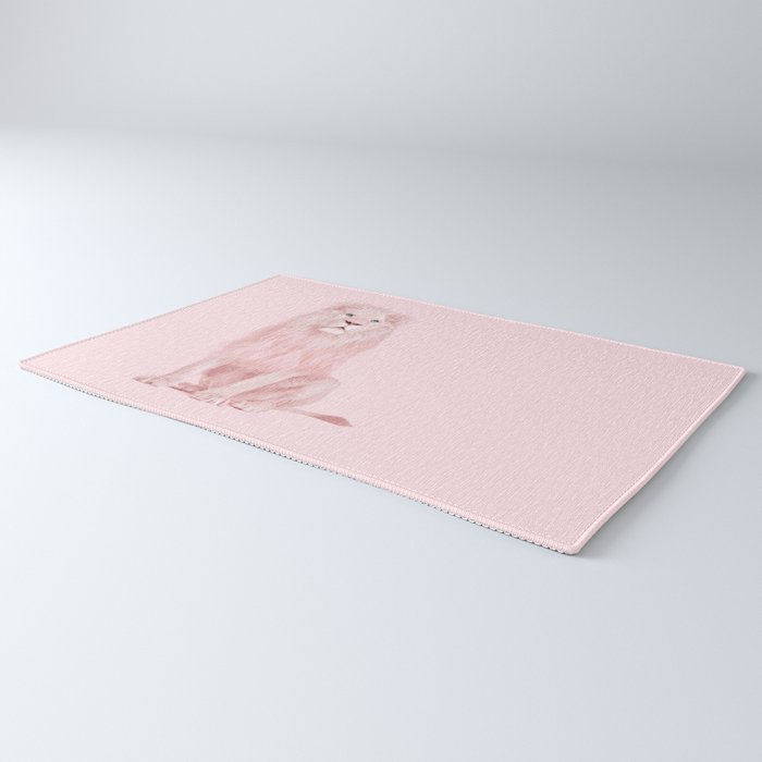 PINK LION Rug Gallery Image 3