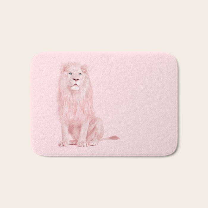 PINK LION Bath Mat Gallery Image 1