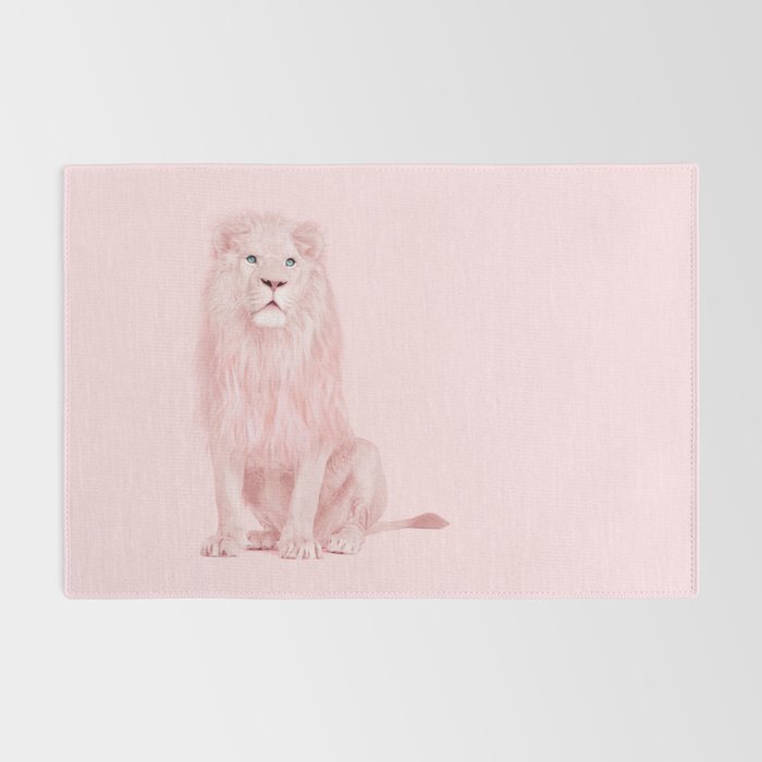 PINK LION Rug Gallery Image 2