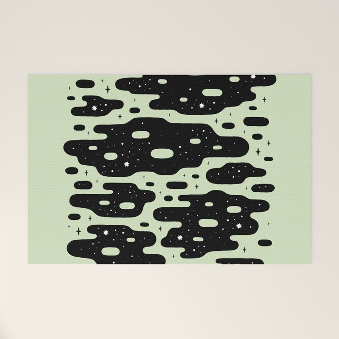 Space Blobs Welcome Mat Gallery Image 1