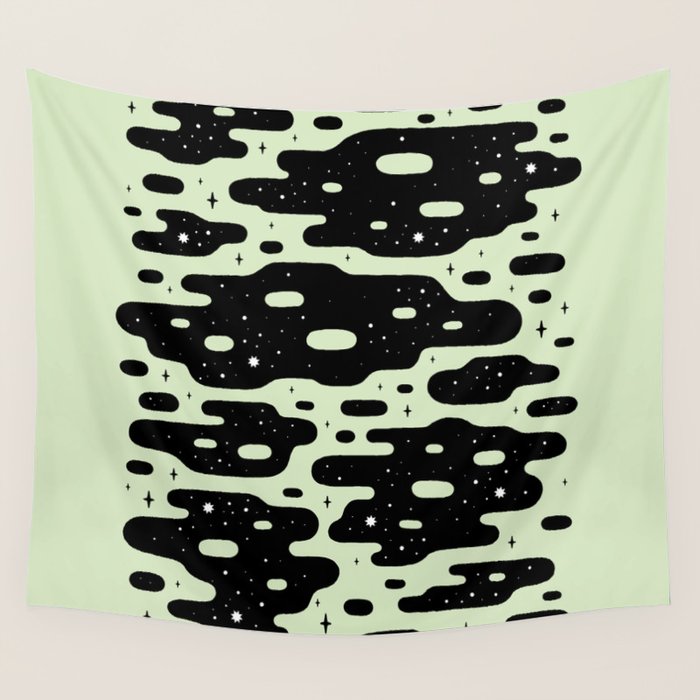 Space Blobs Wall Tapestry Gallery Image 1