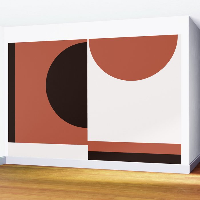 Geometrical #4 Wall Mural Gallery Image 2
