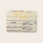 Library Card 23322 Bath Mat Gallery Image 1