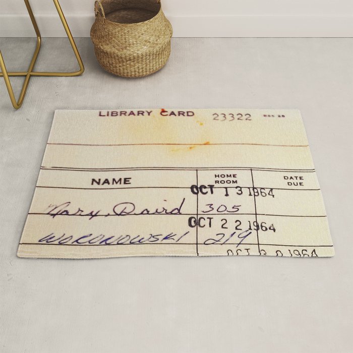 Library Card 23322 Rug Gallery Image 1