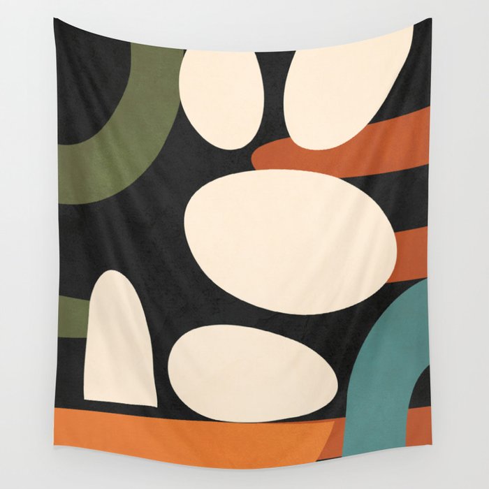 Abstract shapes in the skies 1 Wall Tapestry Gallery Image 4