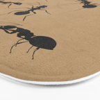 Ants in Formation 5 Bath Mat Gallery Image 3