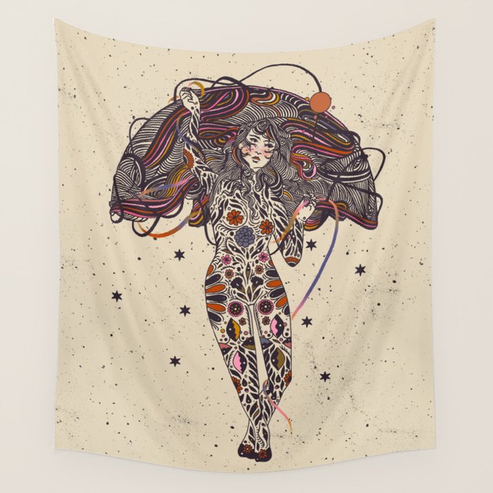 The Best Is Yet to Comb Wall Tapestry Gallery Image 4