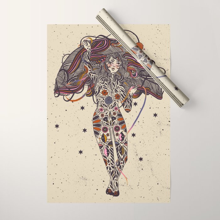 The Best Is Yet to Comb Wrapping Paper Gallery Image 1