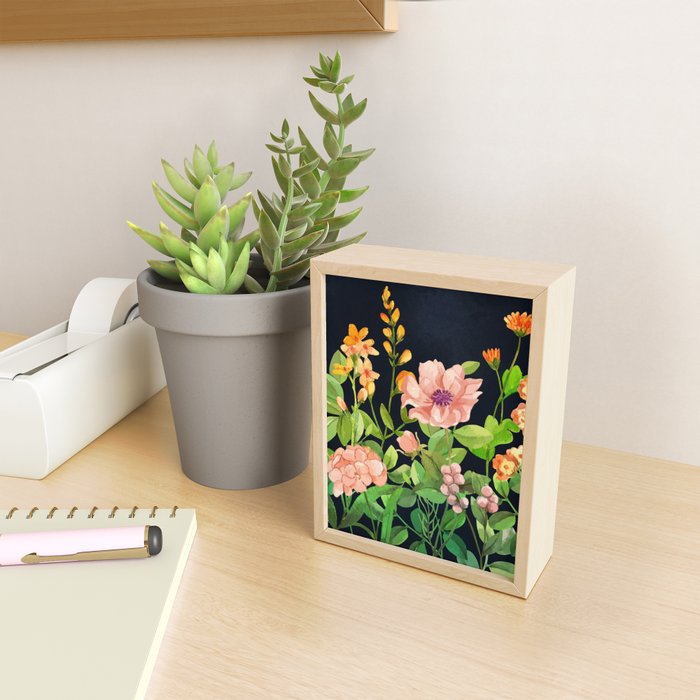 Summer Flowers 5 Mini Art Print Gallery Image 2