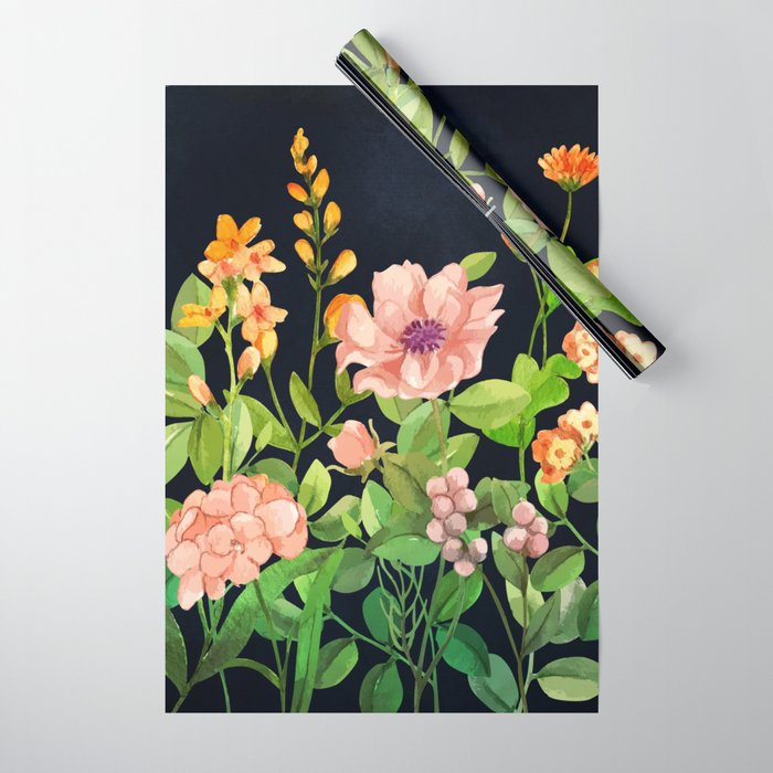 Summer Flowers 5 Wrapping Paper Gallery Image 1