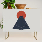 Cat Landscape 63: Meow-ditation Credenza Gallery Image 1