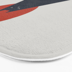 Cat Landscape 63: Meow-ditation Bath Mat Gallery Image 3