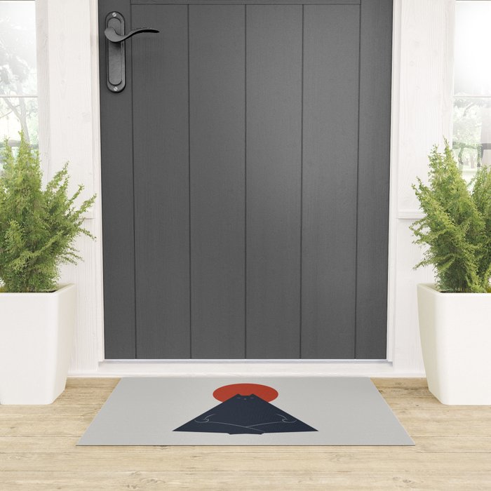 Cat Landscape 63: Meow-ditation Welcome Mat Gallery Image 3