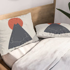 Cat Landscape 63: Meow-ditation Pillow Sham Gallery Image 2