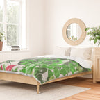 Watercolor Plants III Duvet Cover Gallery Image 2
