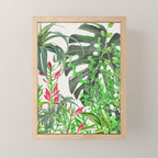 Watercolor Plants III Mini Art Print Gallery Image 1