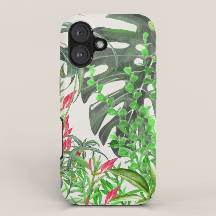 Watercolor Plants III iPhone Case Gallery Image 1