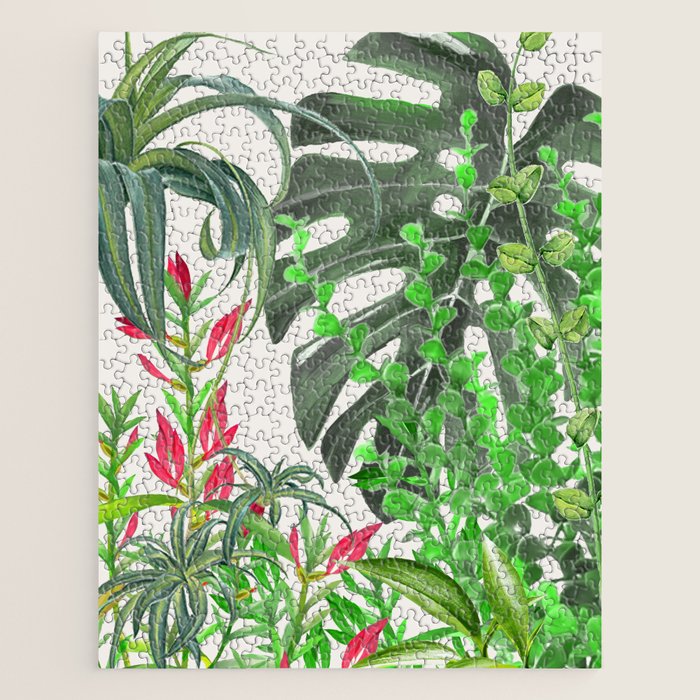 Watercolor Plants III Jigsaw Puzzle Gallery Image 1
