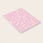 Retro Floral - Cream and Pink Notebook Gallery Image 3