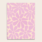 Retro Floral - Cream and Pink Notebook Gallery Image 4