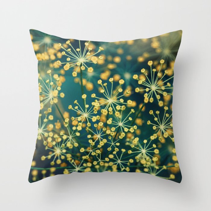 Dill #5 Throw Pillow Gallery Image 1