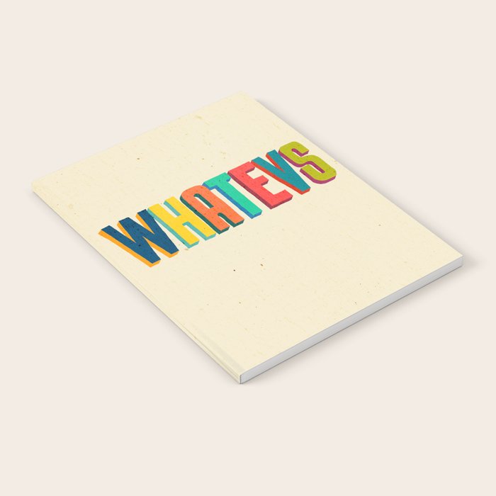 Whatevs Notebook Gallery Image 2