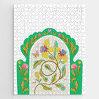 Modern abstract flowers dance Jigsaw Puzzle Gallery Image 1