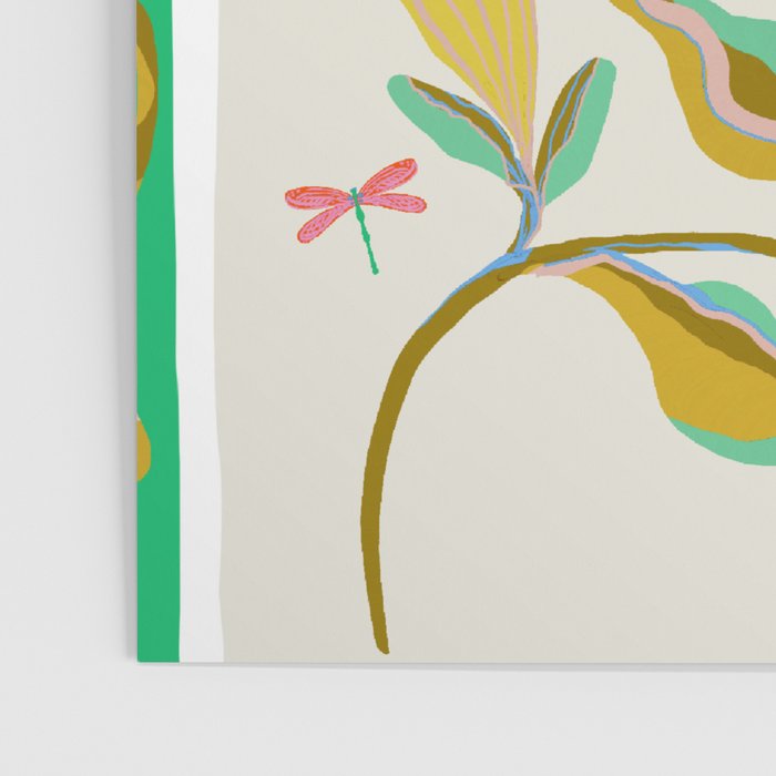 Modern abstract flowers dance Poster Gallery Image 3