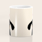Dachshund Love | Cute Longhaired Black and Tan Wiener Dog Coffee Mug Gallery Image 4