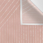 Lines (Blush Pink) Wall Tapestry Gallery Image 3
