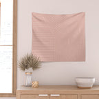 Lines (Blush Pink) Wall Tapestry Gallery Image 2